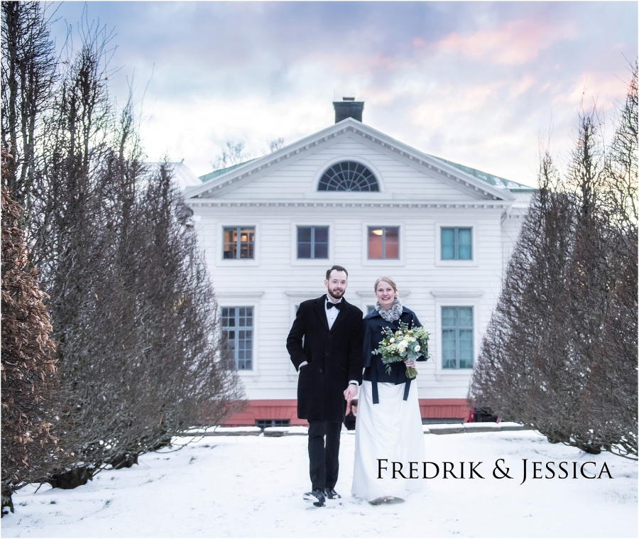 Gunnebo Slott Vinter Bröllop 